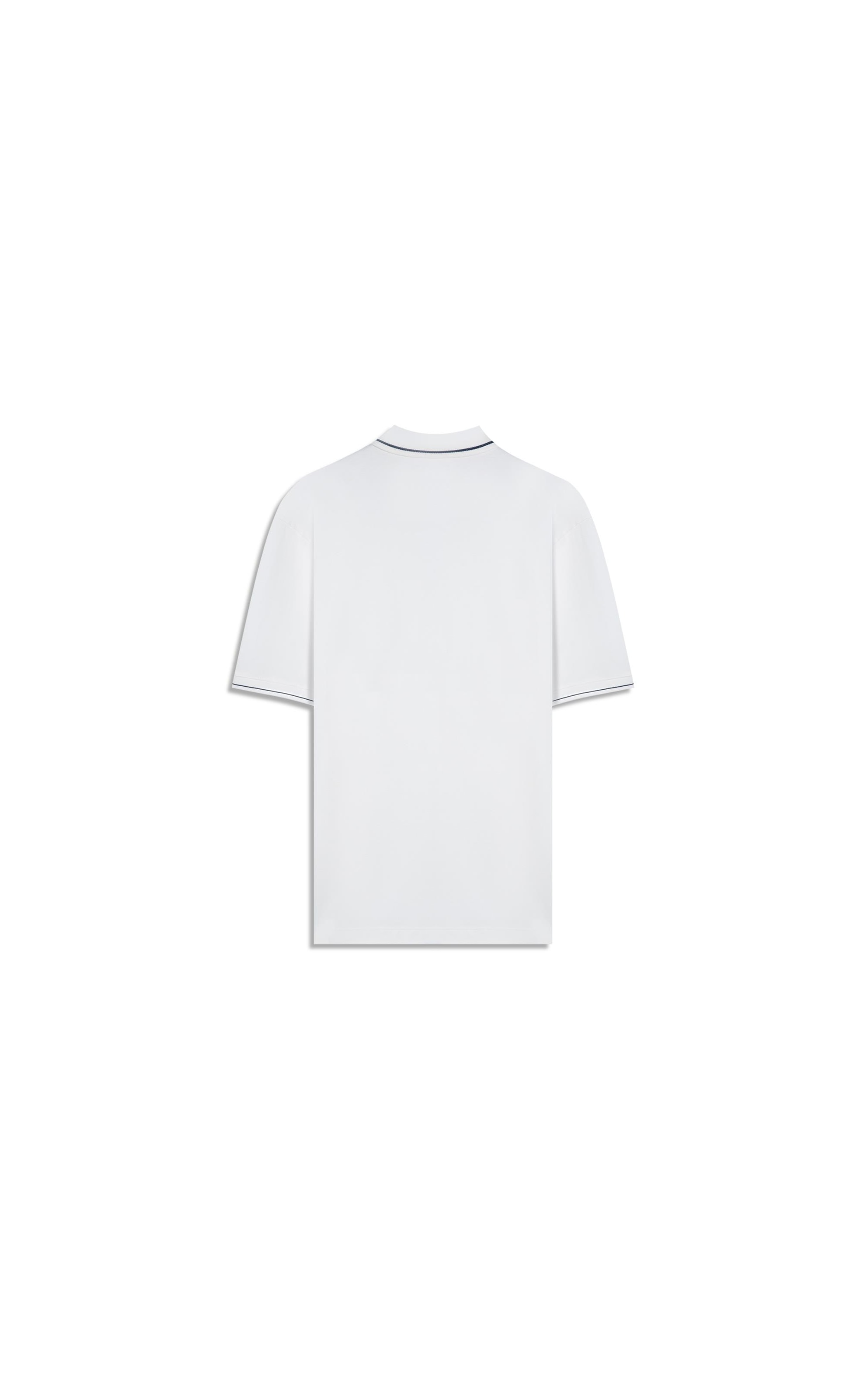 Polo Mc Zipper Detail Off White