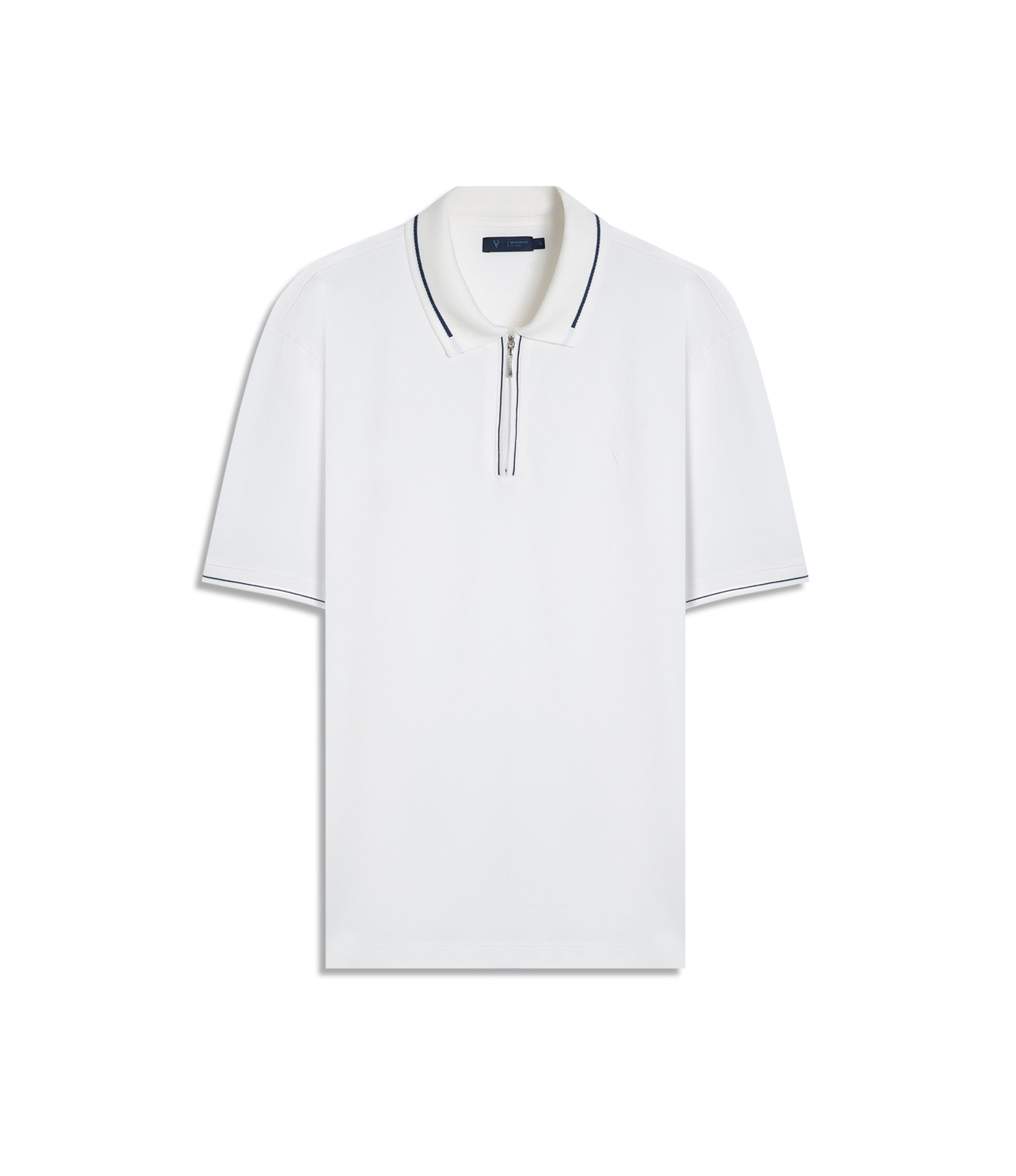 Polo Mc Zipper Detail Off White