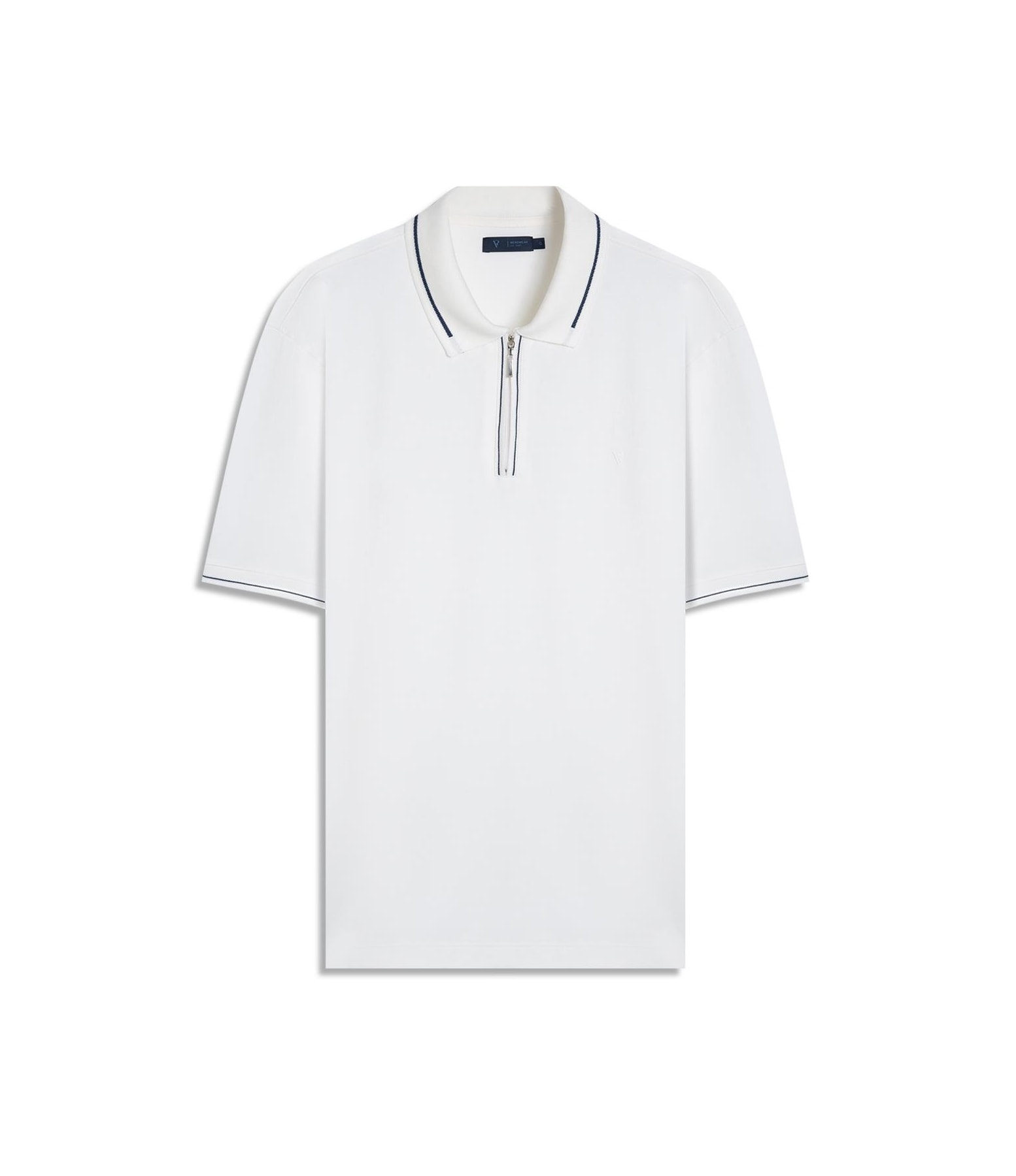 Polo Mc Zipper Detail Off White