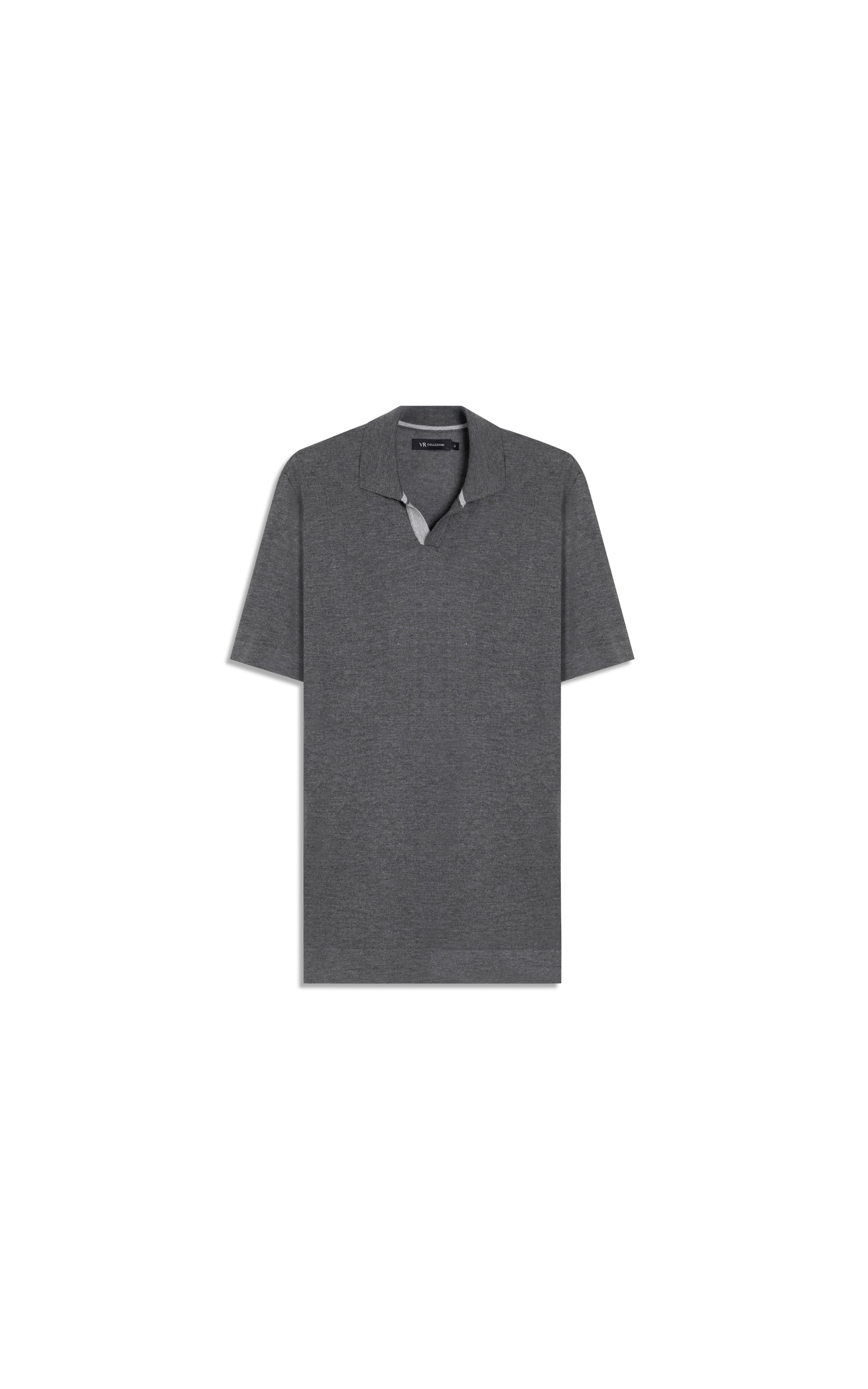 Polo Meia Malha Preto