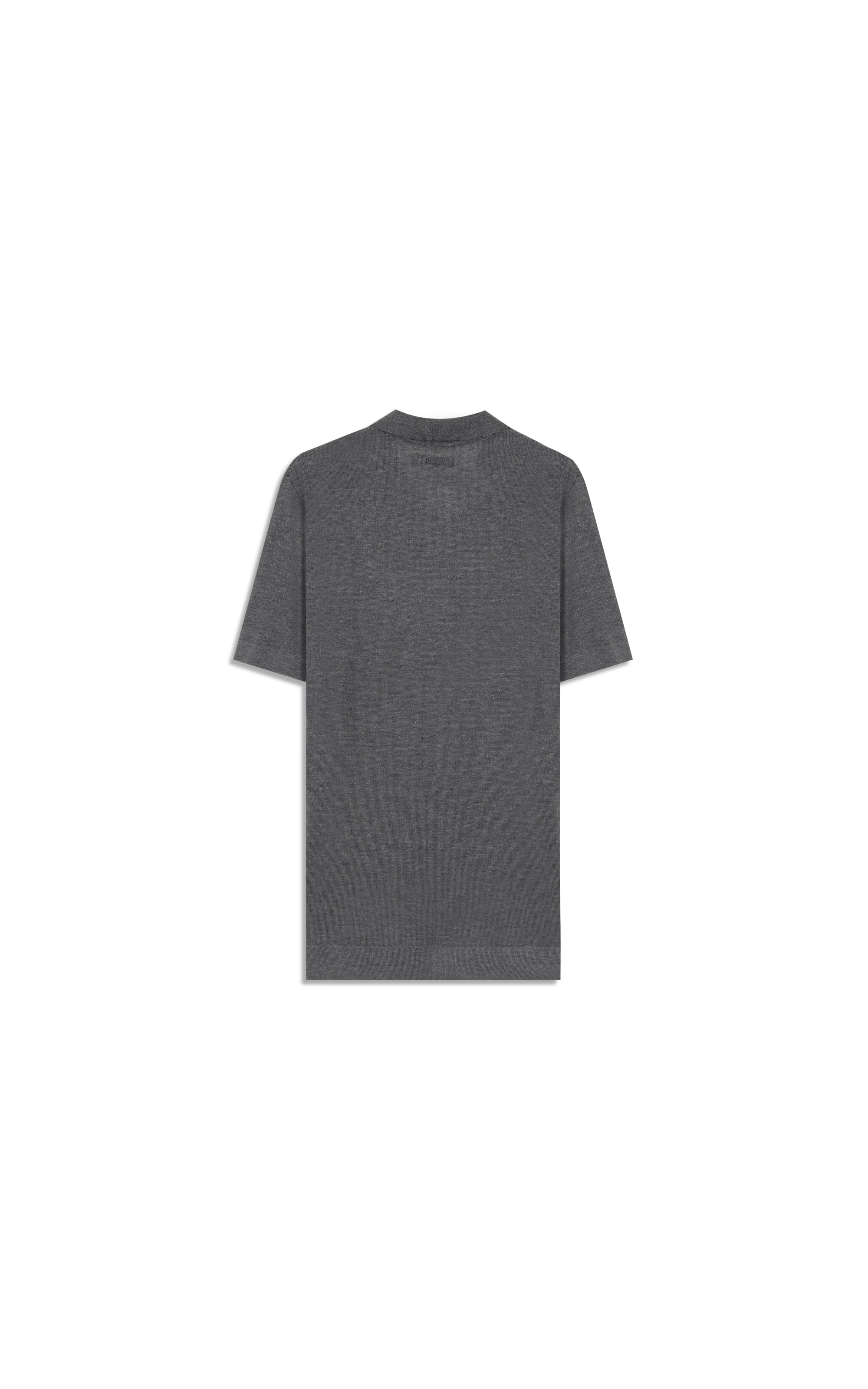Polo Meia Malha Preto