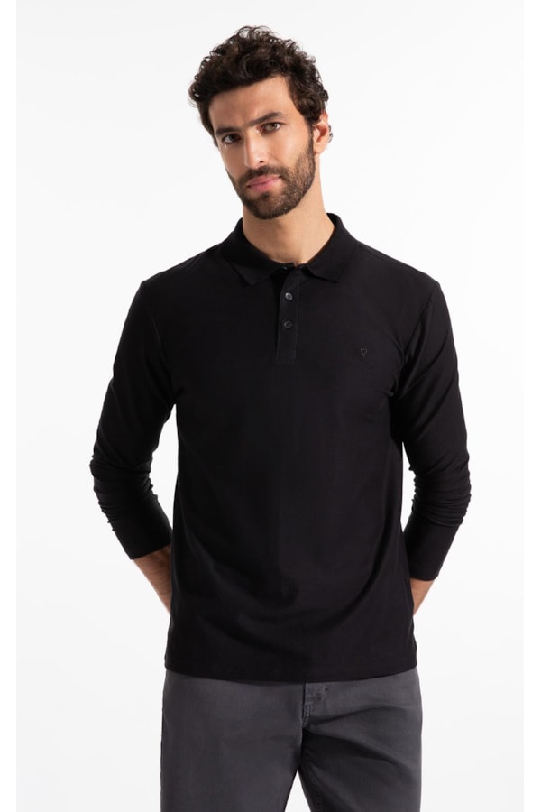 Polo Ml Gotham Gold Preto