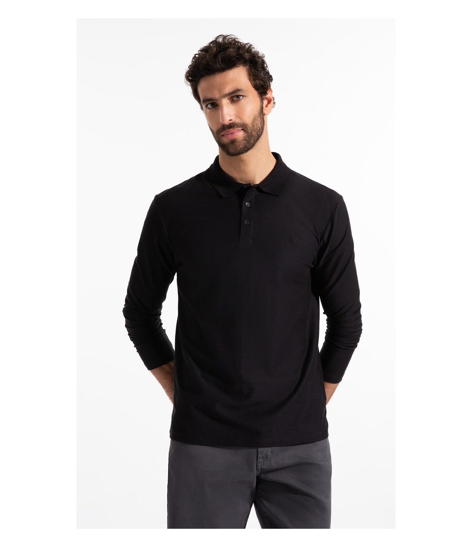 Polo Ml Gotham Gold Preto