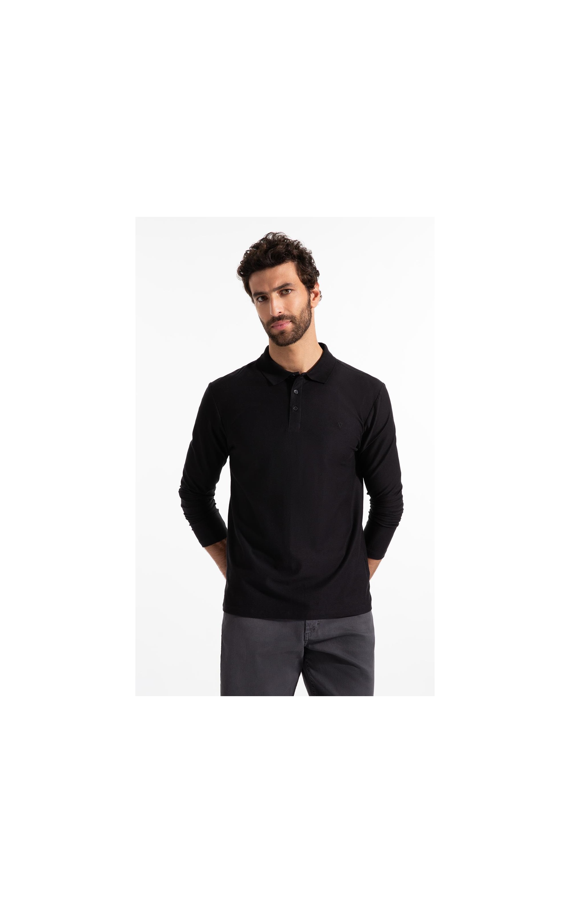 Polo Ml Gotham Gold Preto