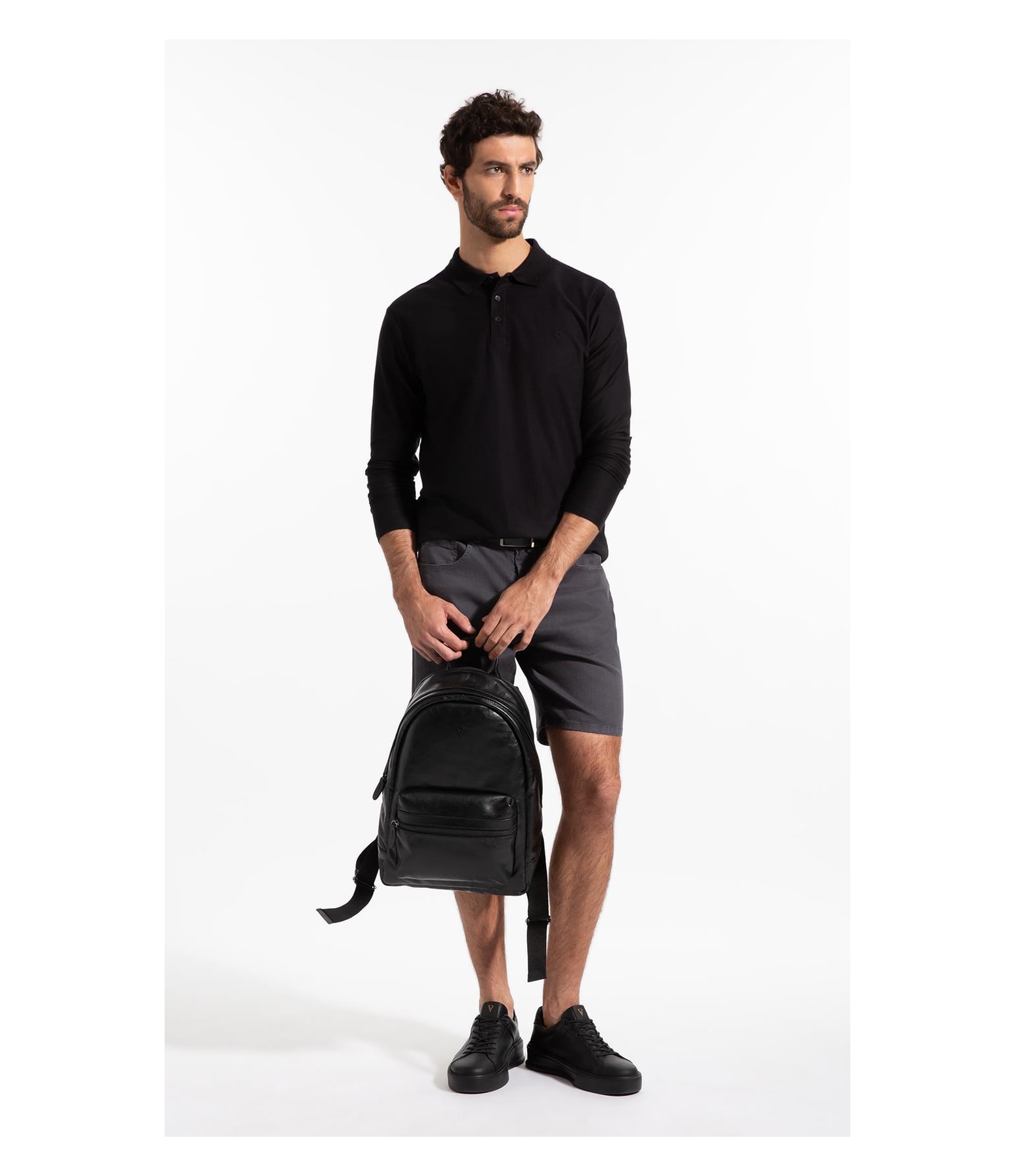 Polo Ml Gotham Gold Preto
