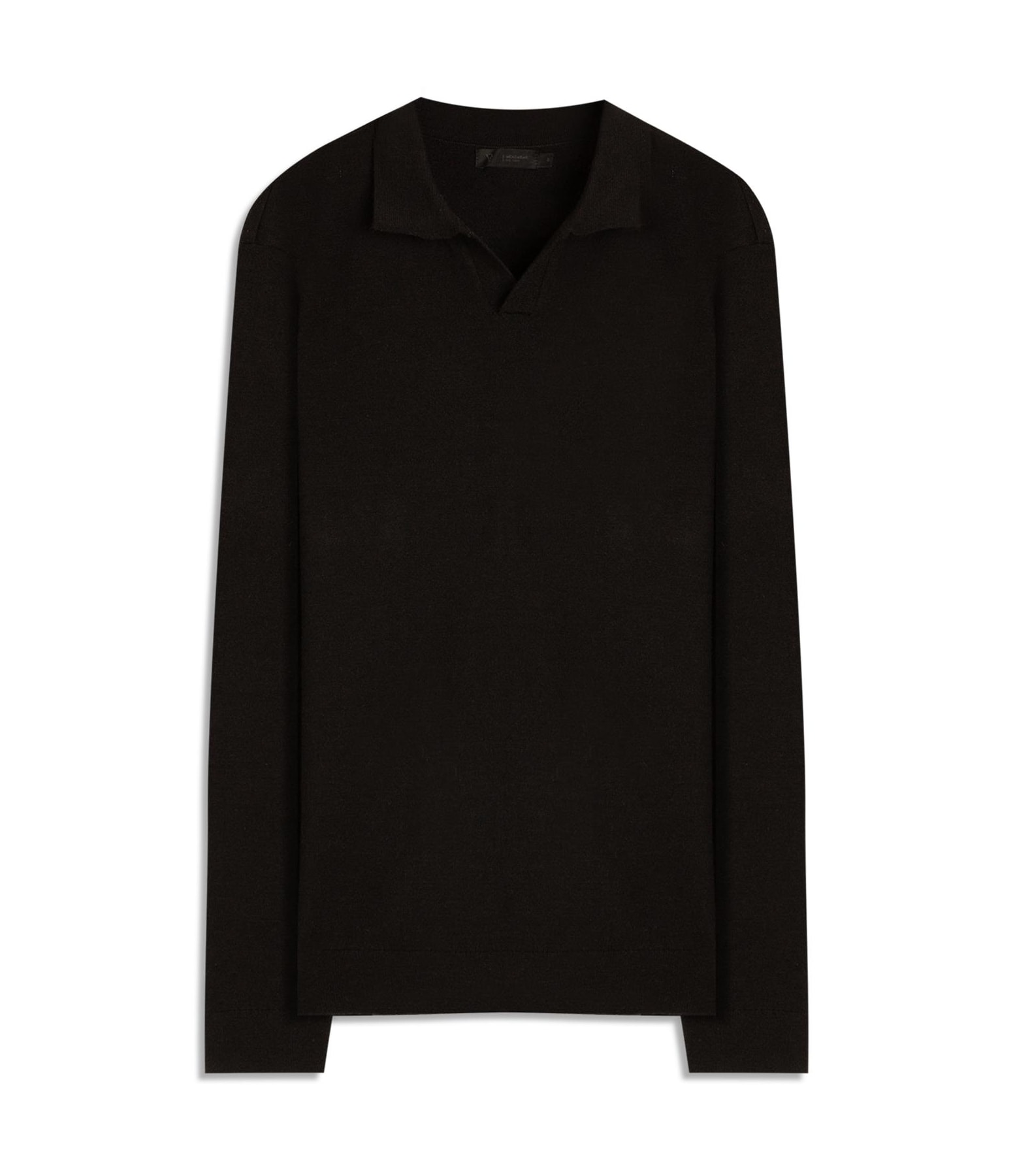 Polo Ml Tricot Vista Relax Cashmere Like Preto