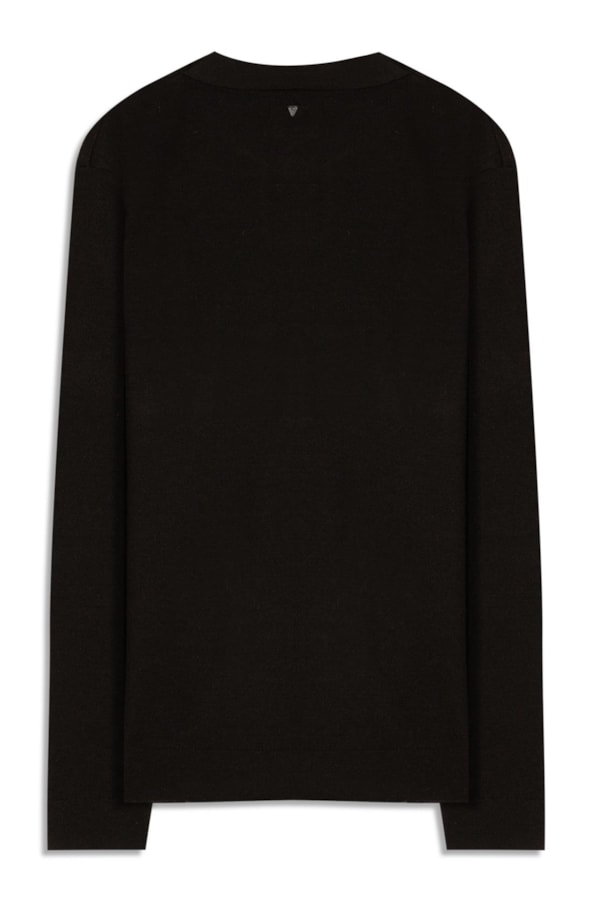 Polo Ml Tricot Vista Relax Cashmere Like Preto
