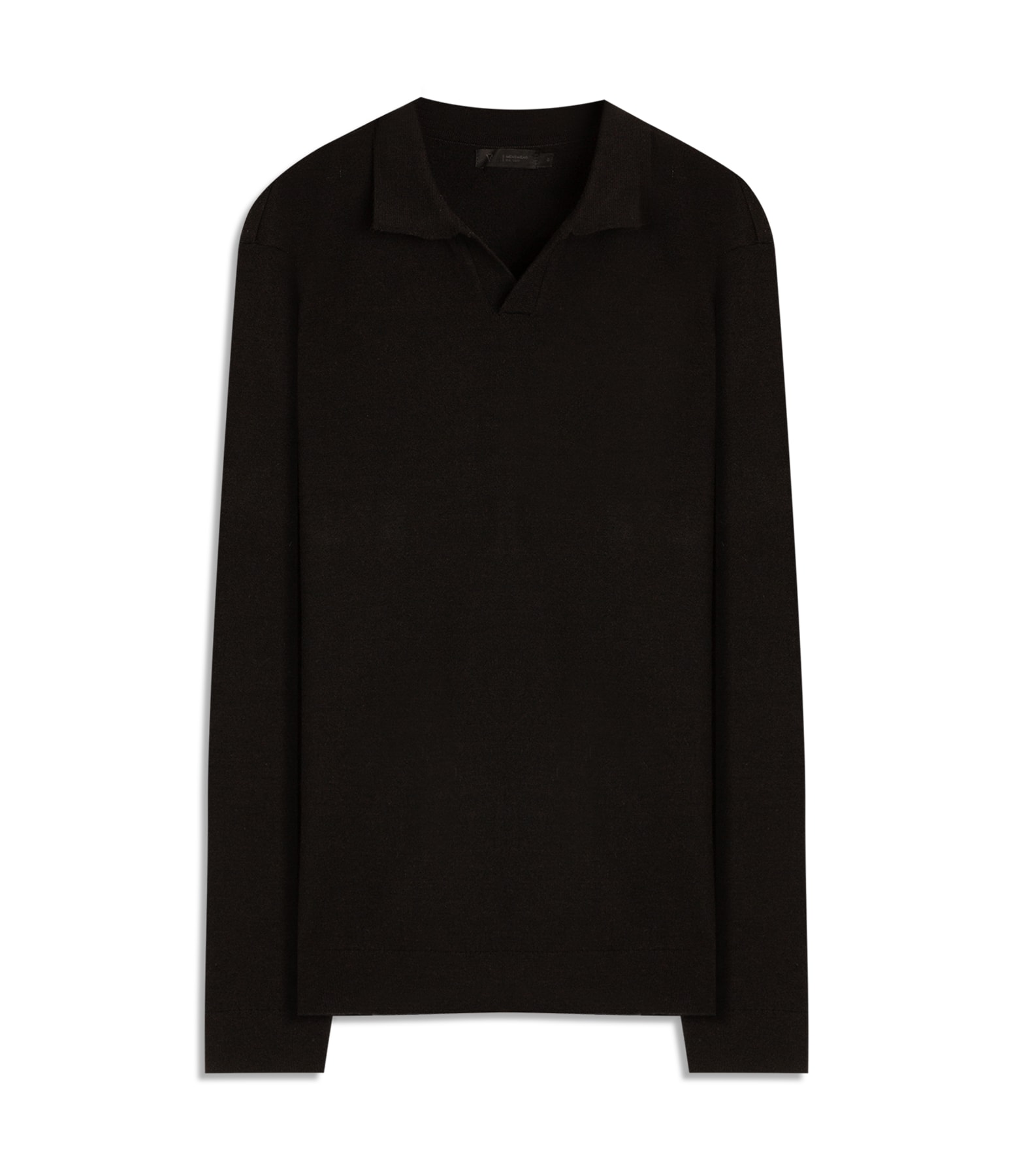 Polo Ml Tricot Vista Relax Cashmere Like Preto