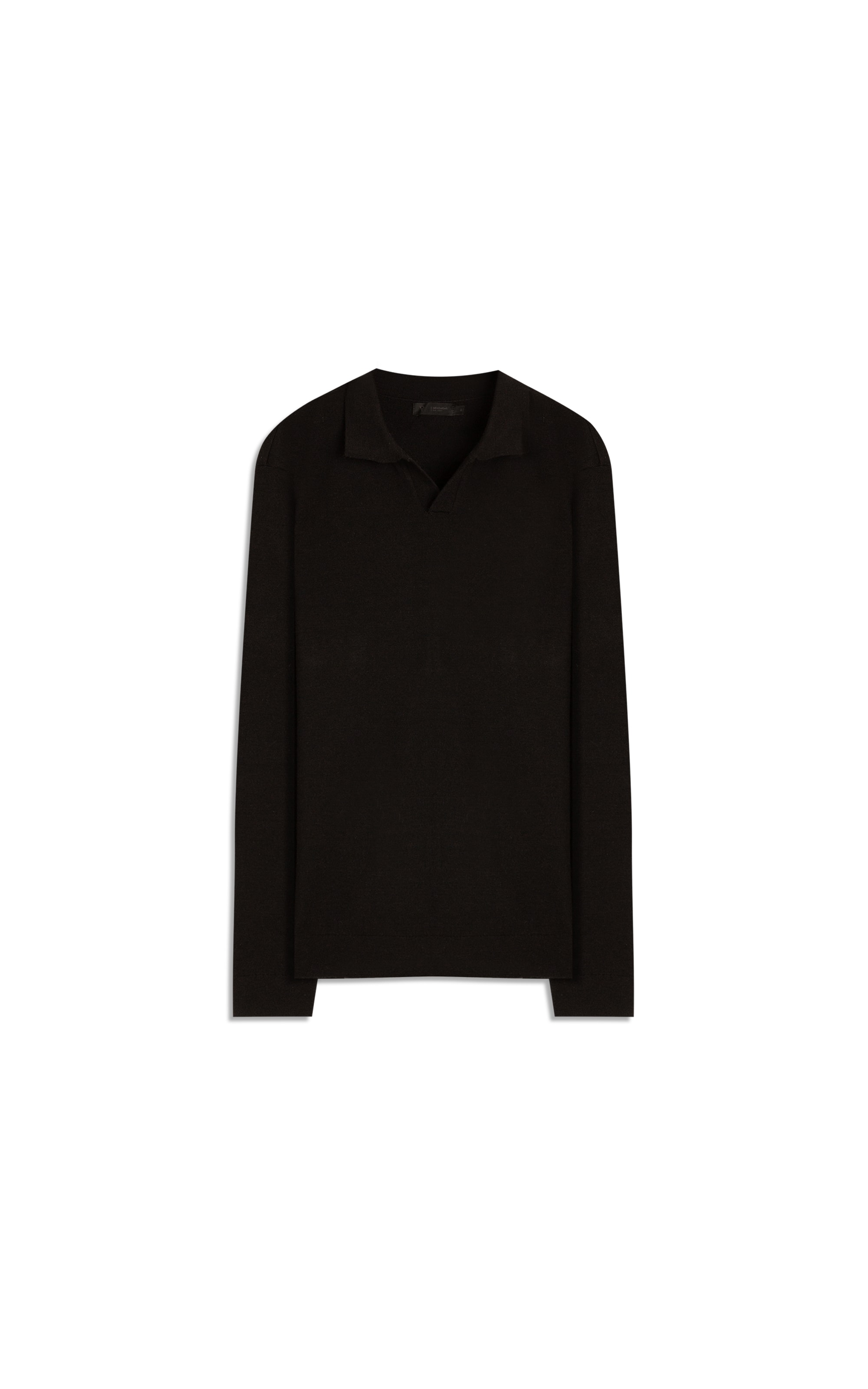 Polo Ml Tricot Vista Relax Cashmere Like Preto