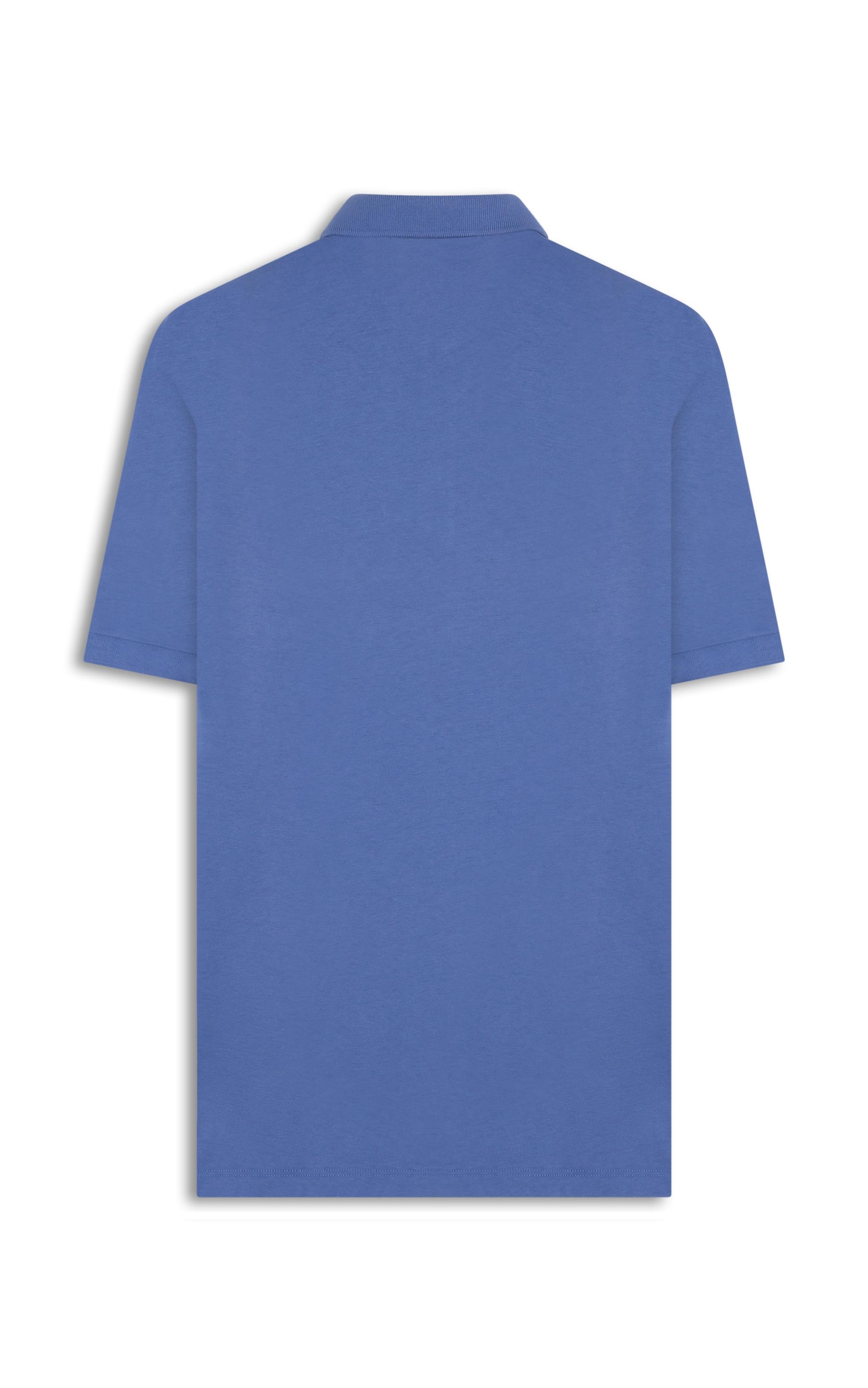 Polo Pima Azul Jeans