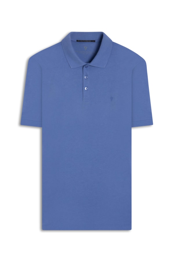 Polo Pima Azul Jeans