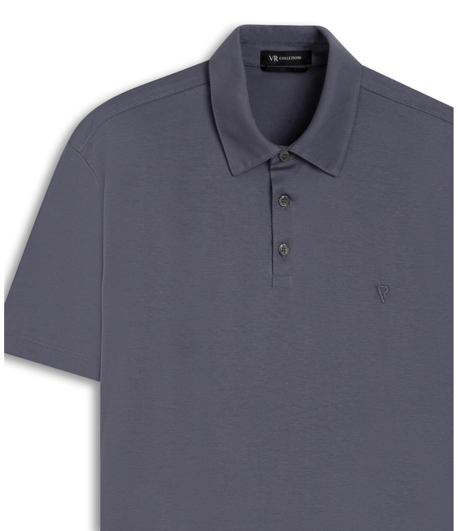 Polo Pima Azul Jeans