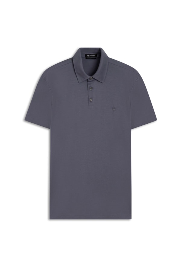 Polo Pima Azul Jeans