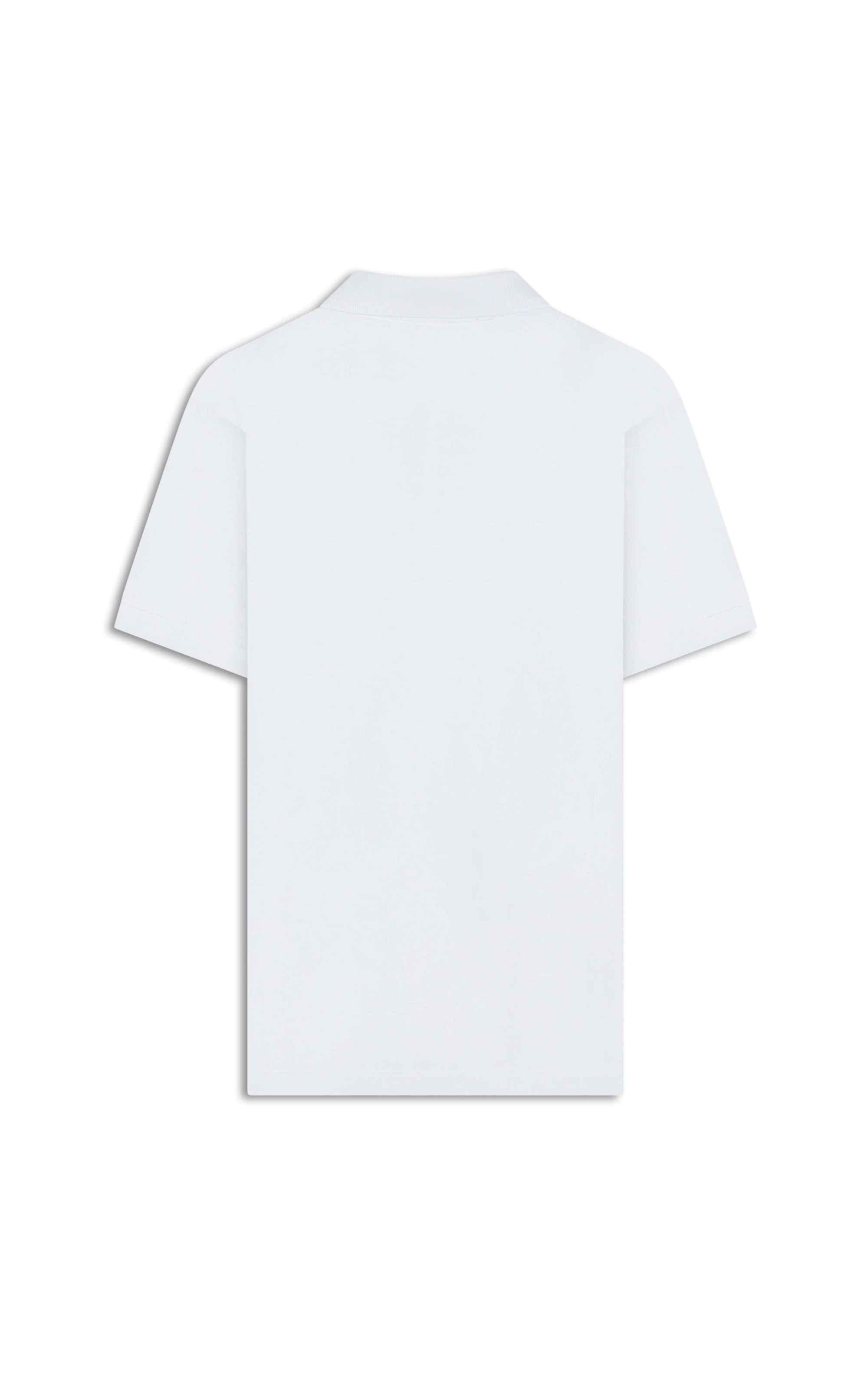 Polo Pima Básica Branco