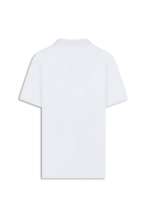 Polo Pima Básica Branco