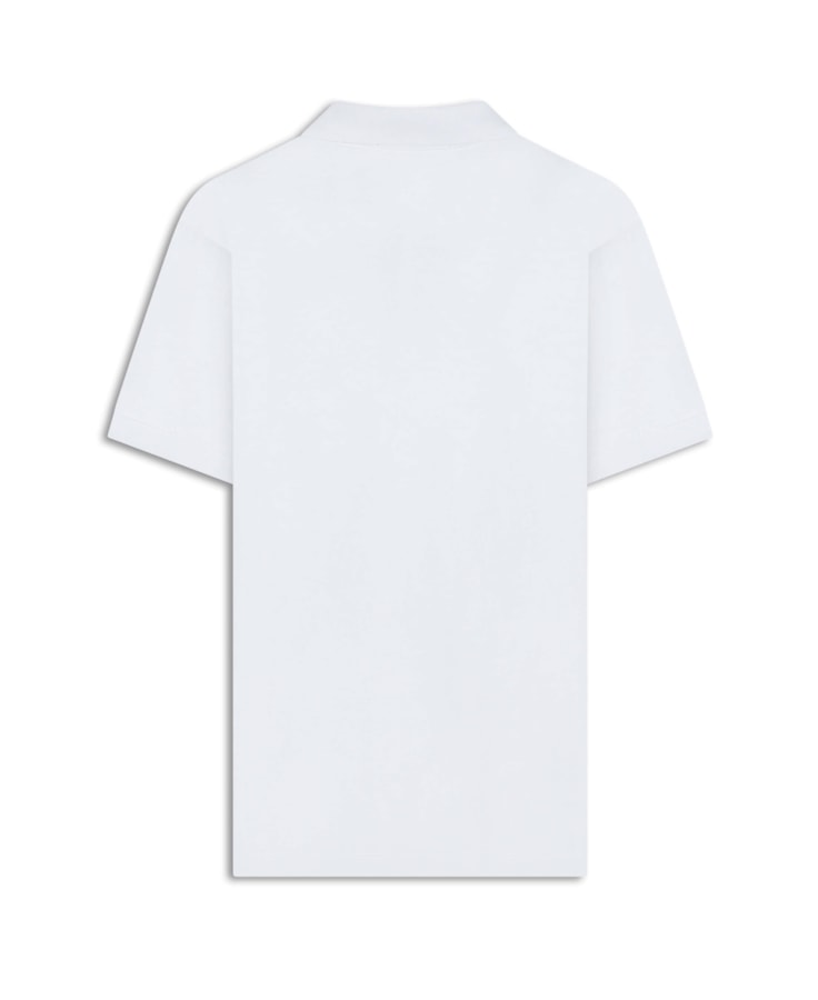 Polo Pima Básica Branco
