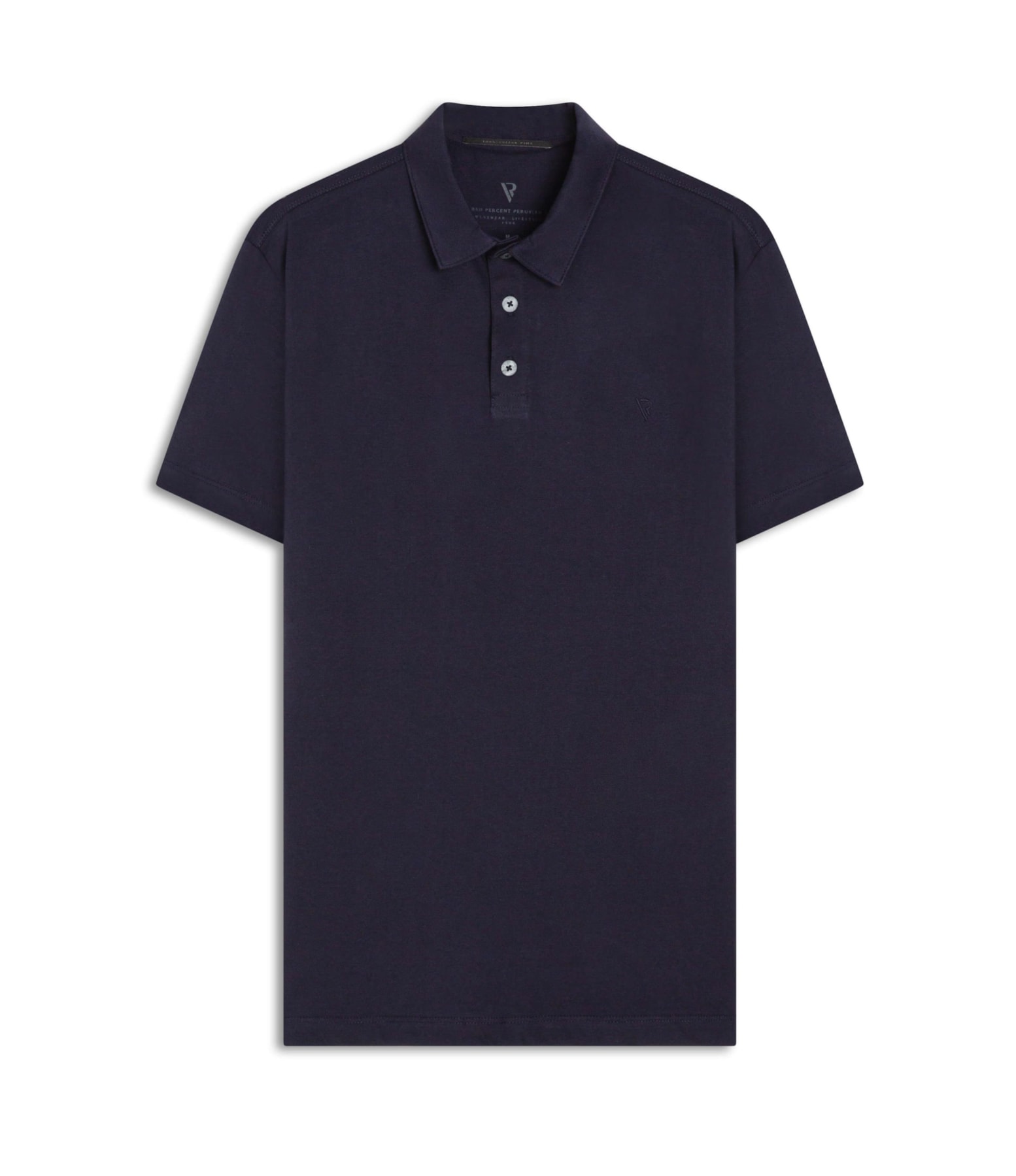 Polo Pima Básica Dark Navy