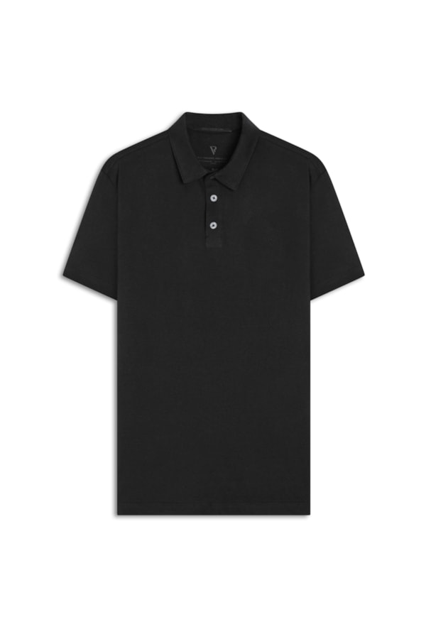 Polo Pima Básica Preto