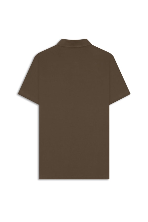 Polo Pima Básica Tabaco