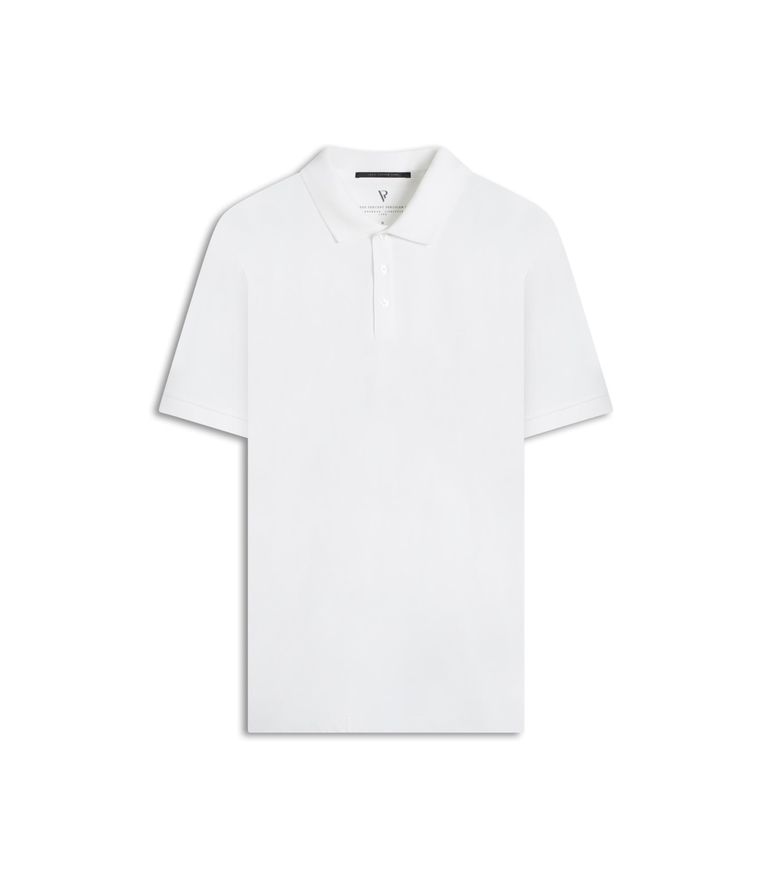 Polo Pima Branco
