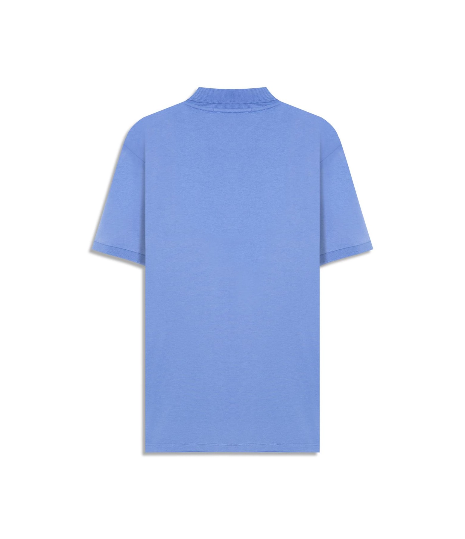 Polo Pima Cotton Azul Jeans