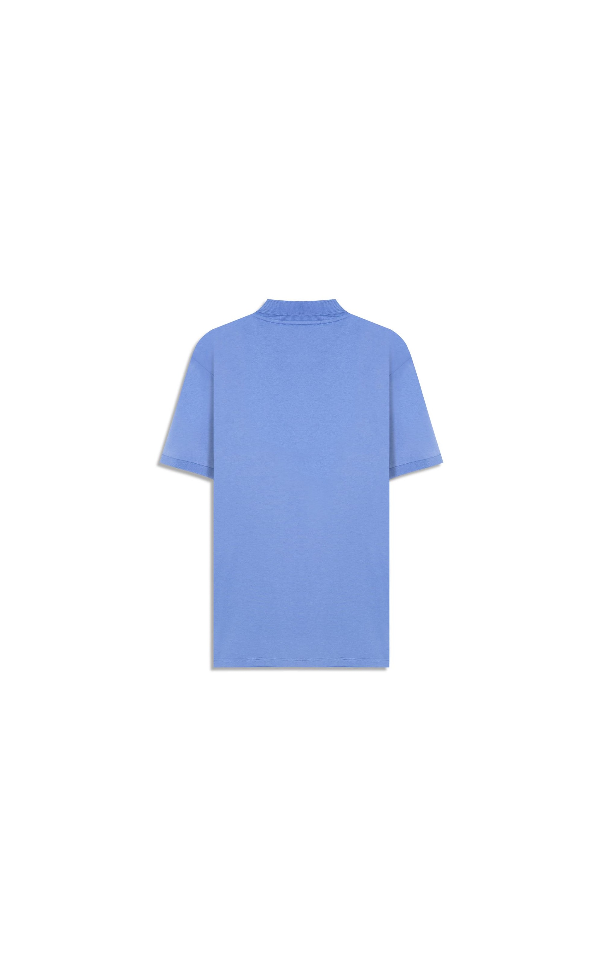 Polo Pima Cotton Azul Jeans