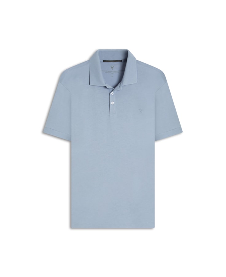 Polo Pima Cotton Azul Pervante