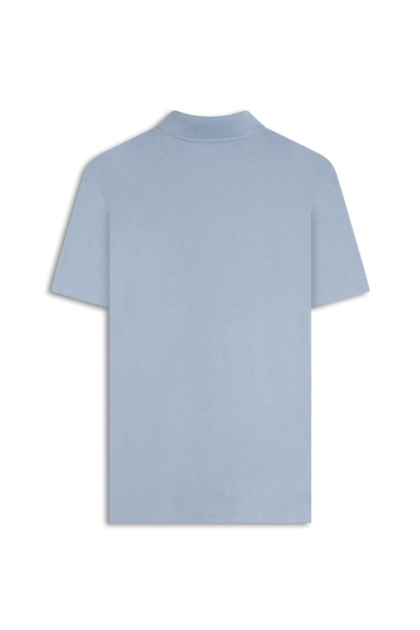 Polo Pima Cotton Azul Pervante