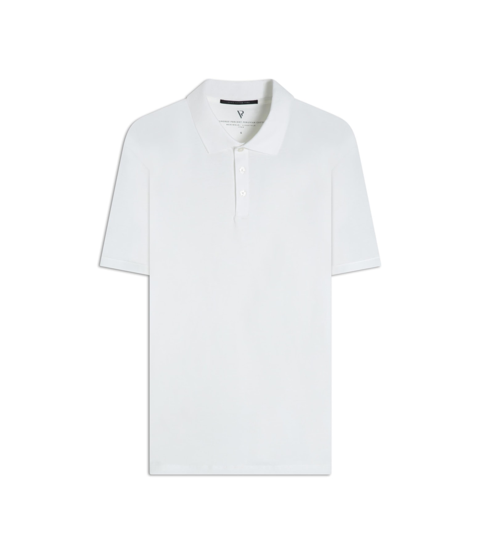 Polo Pima Cotton Branco