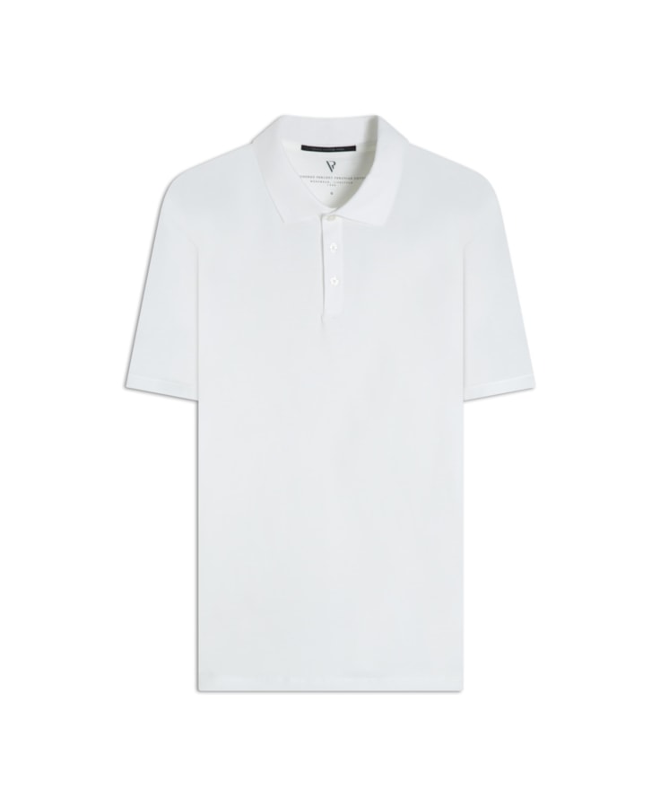 Polo Pima Cotton Branco