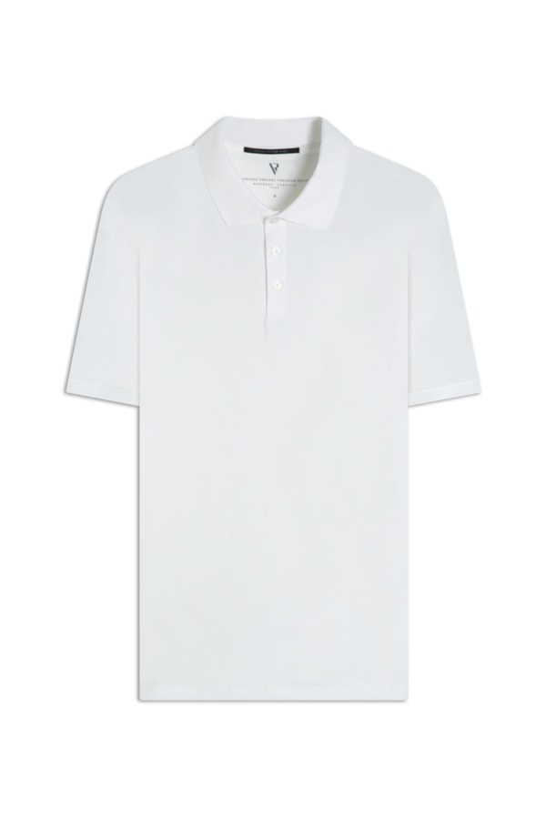 Polo Pima Cotton Branco