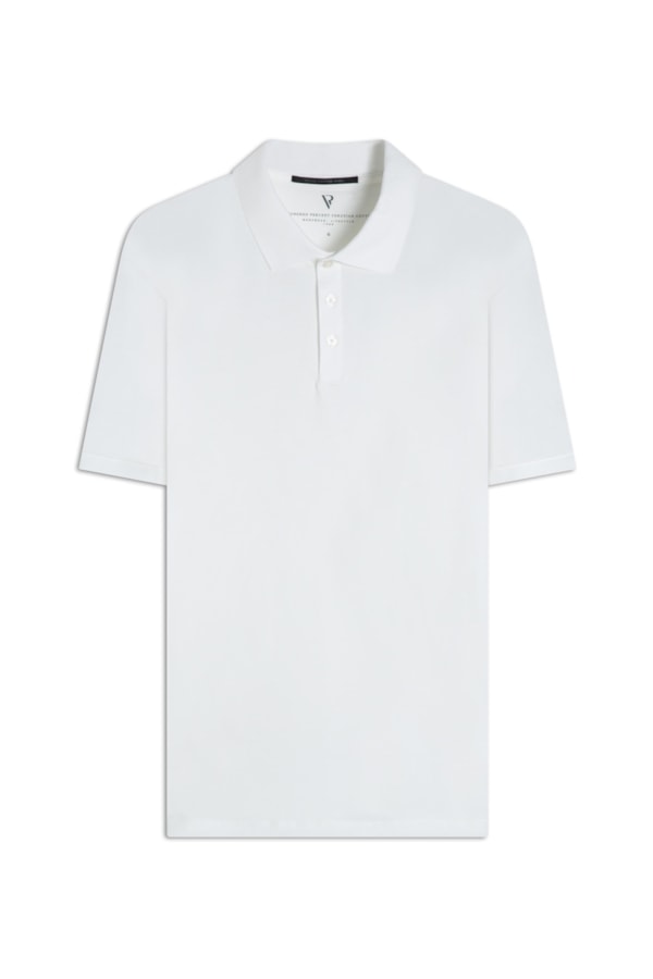 Polo Pima Cotton Branco