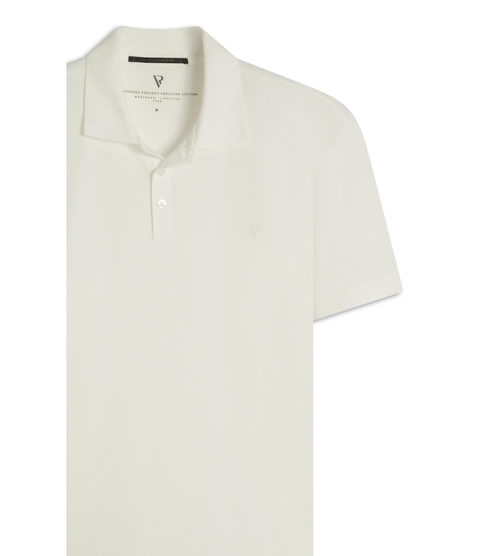 Polo Pima Cotton Branco