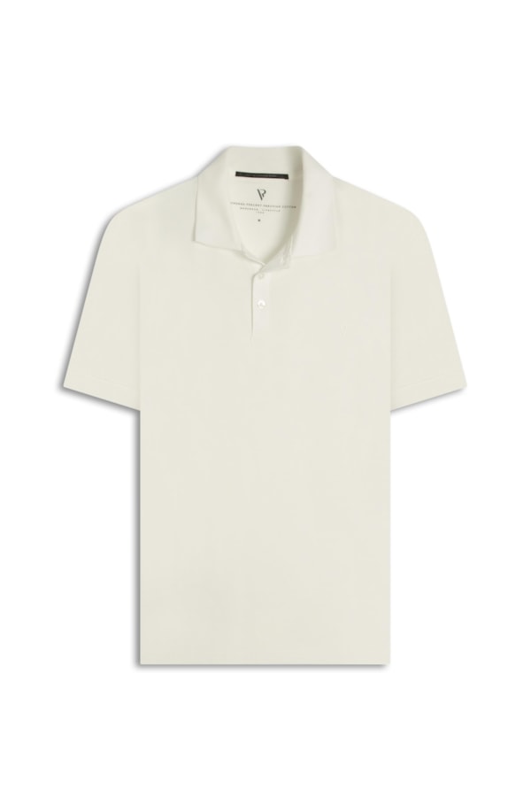 Polo Pima Cotton Branco i