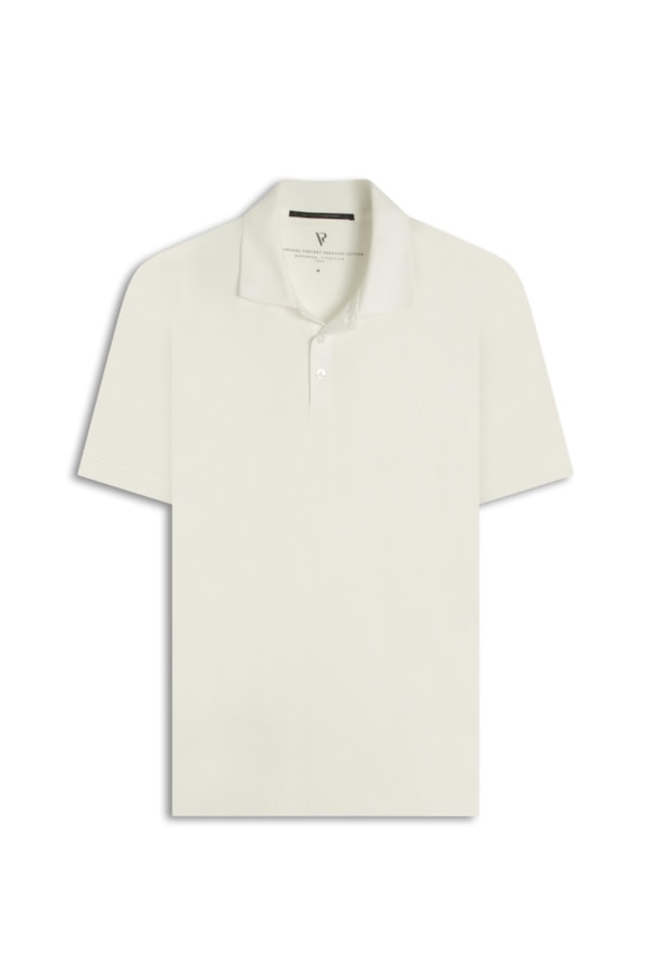 Polo Pima Cotton Branco i