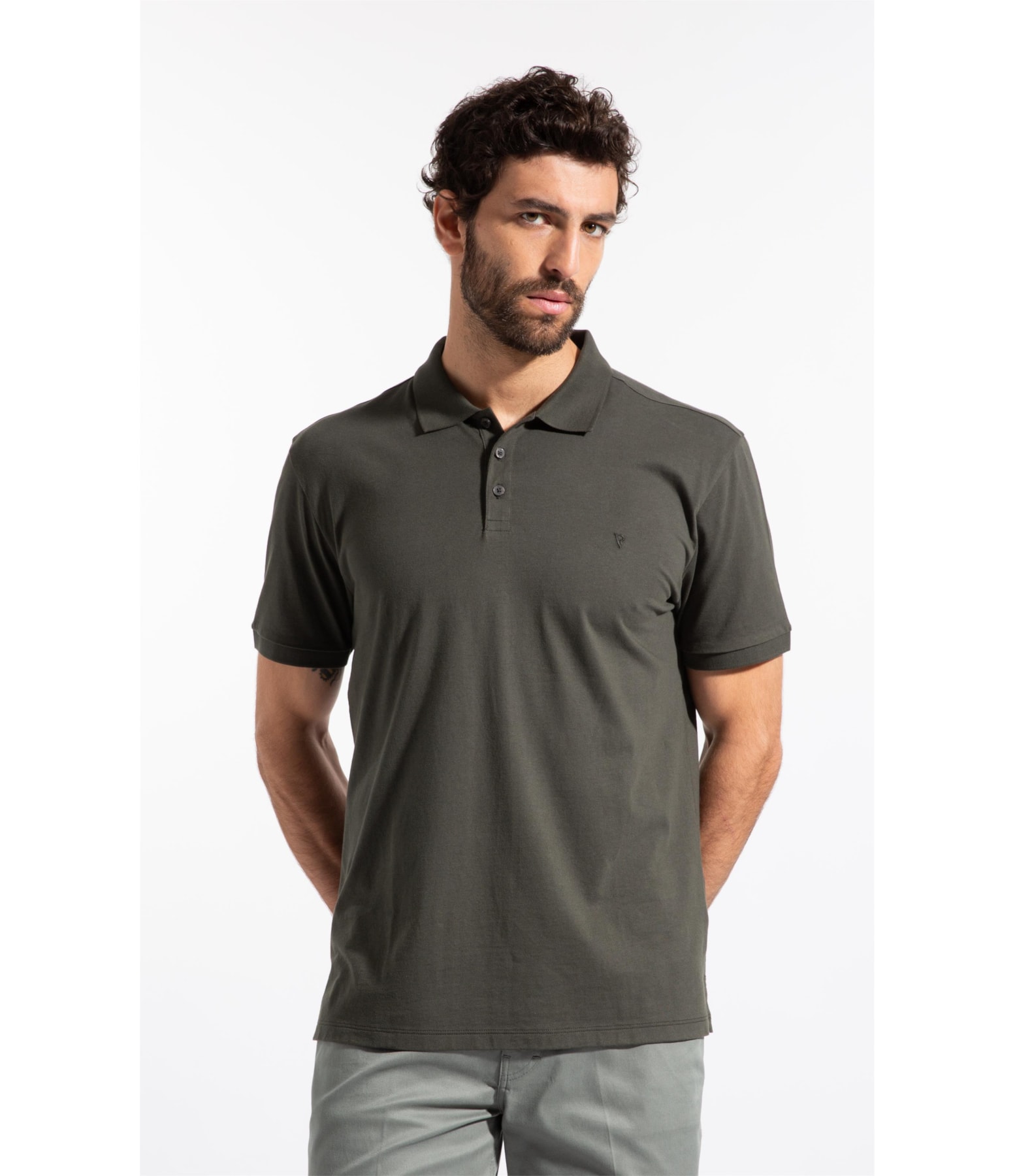 Polo Pima Cotton Floresta