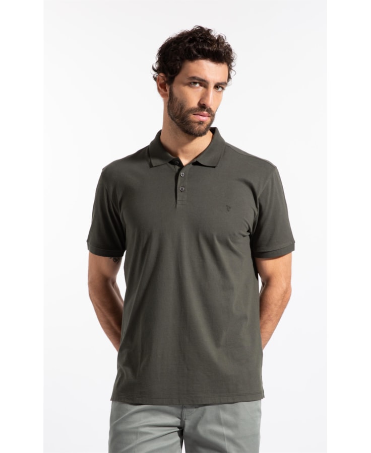 Polo Pima Cotton Floresta