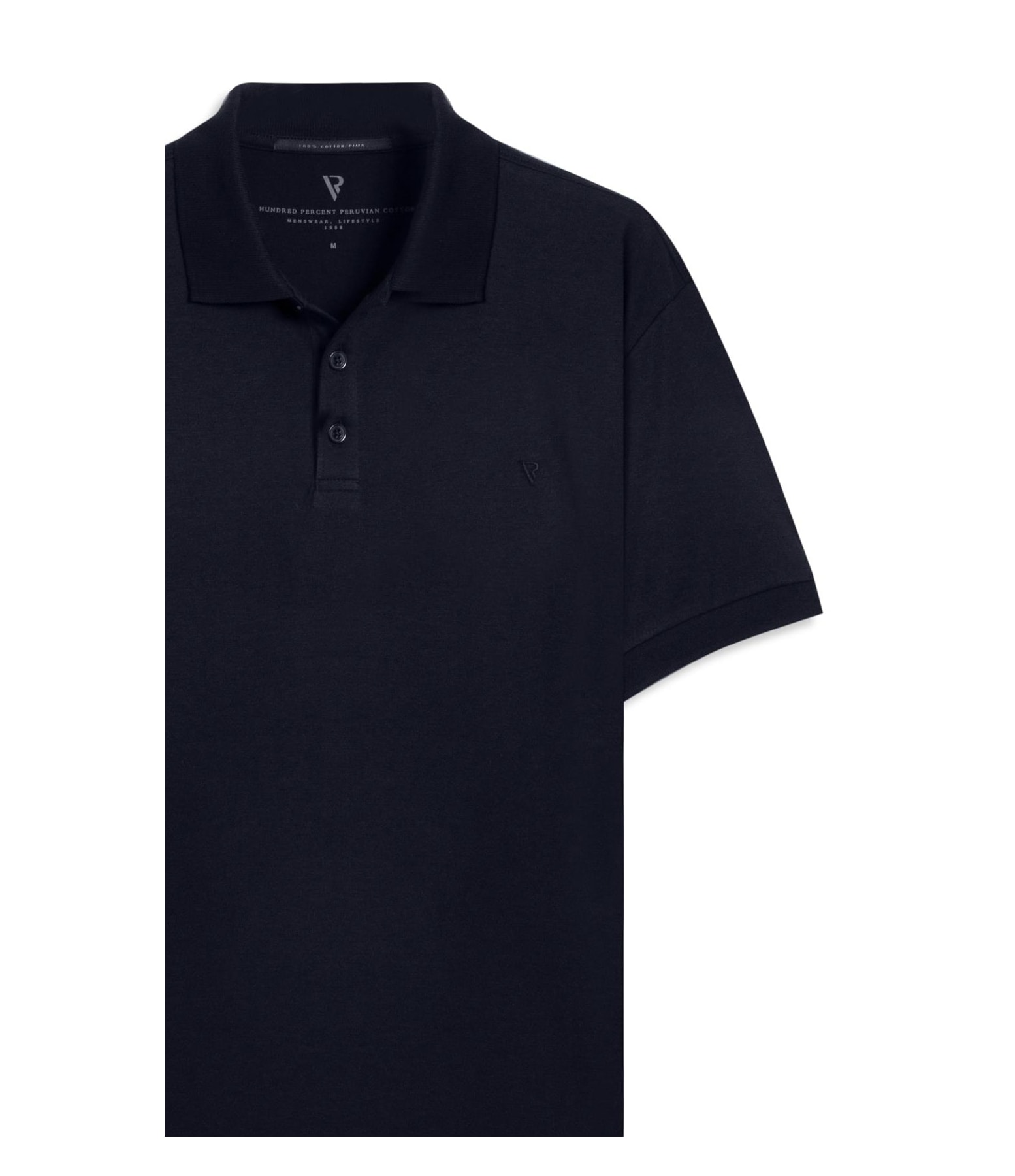 Polo Pima Cotton Midnight Blue