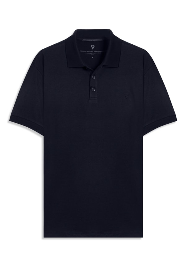 Polo Pima Cotton Midnight Blue