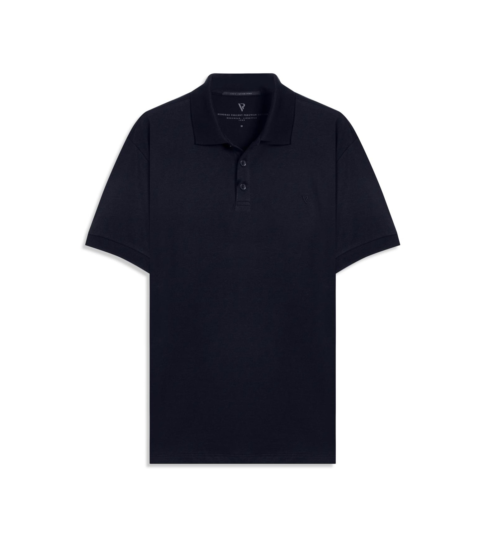 Polo Pima Cotton Midnight Blue