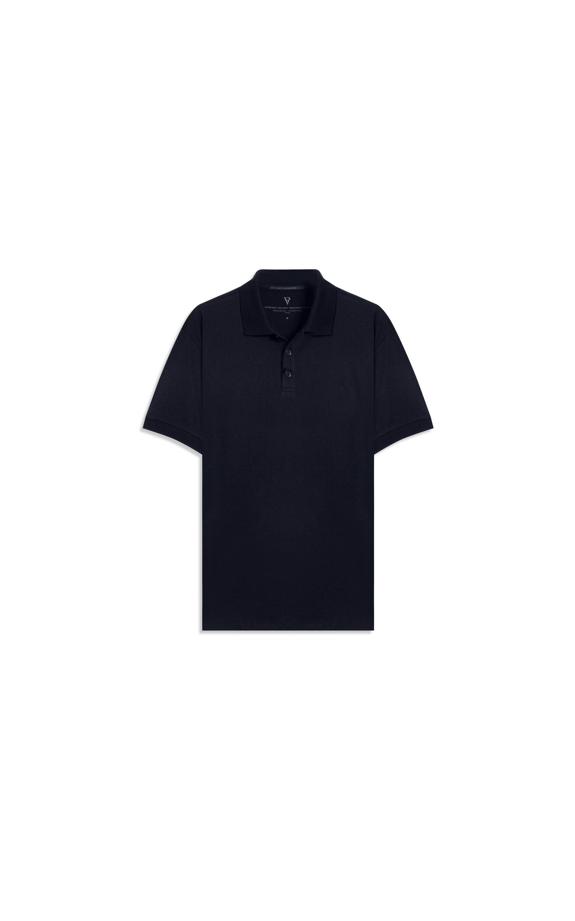 Polo Pima Cotton Midnight Blue