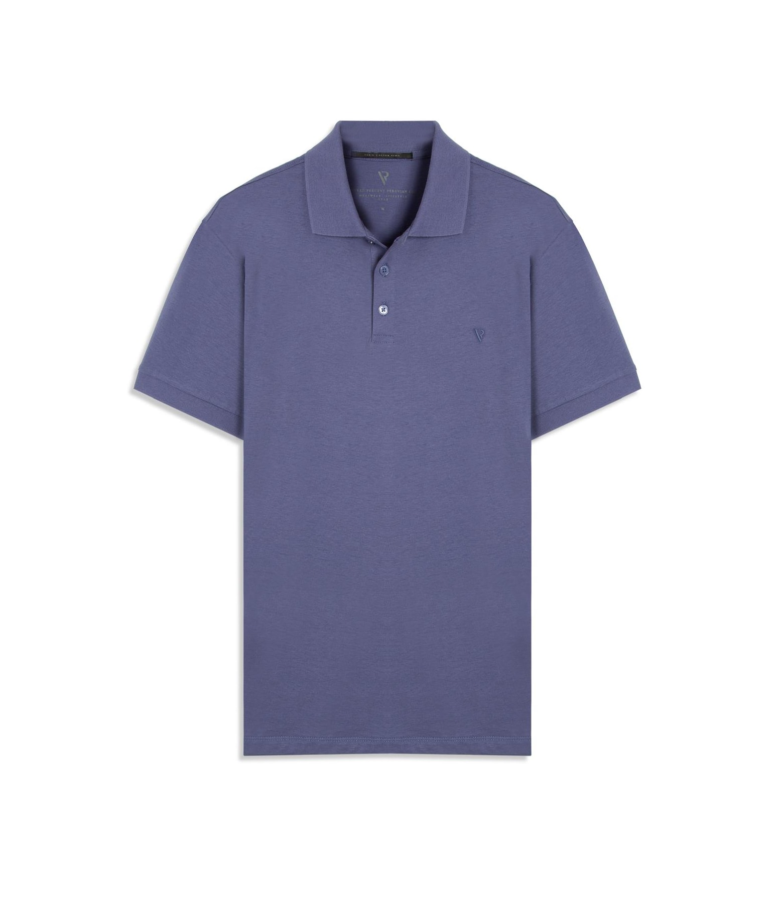 Polo Pima Cotton Misty