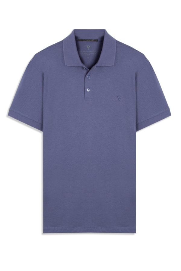 Polo Pima Cotton Misty i