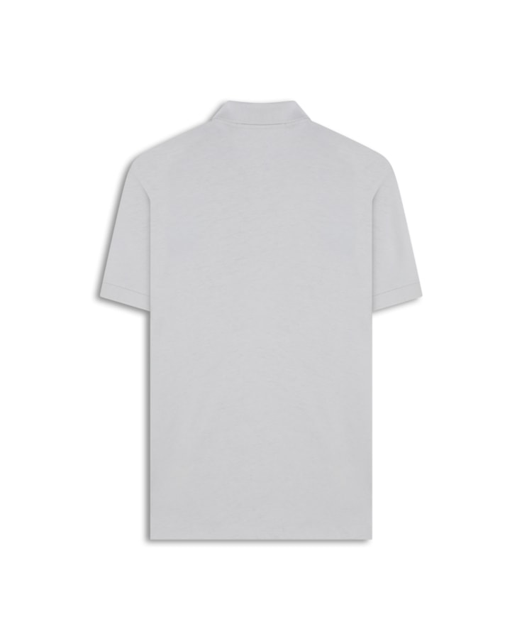 Polo Pima Cotton Prata