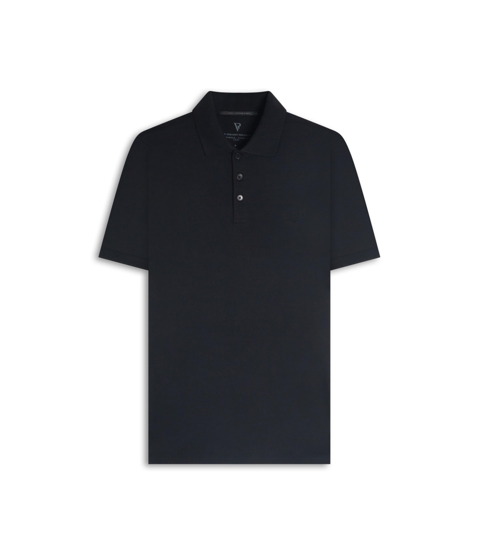 Polo Pima Cotton Preto