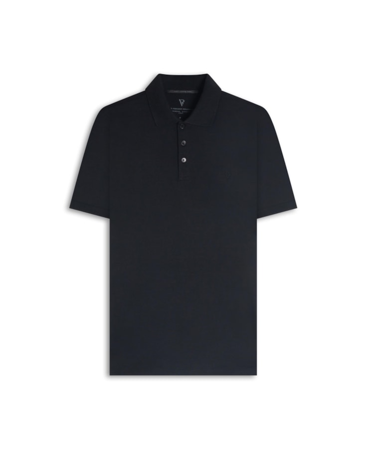 Polo Pima Cotton Preto i