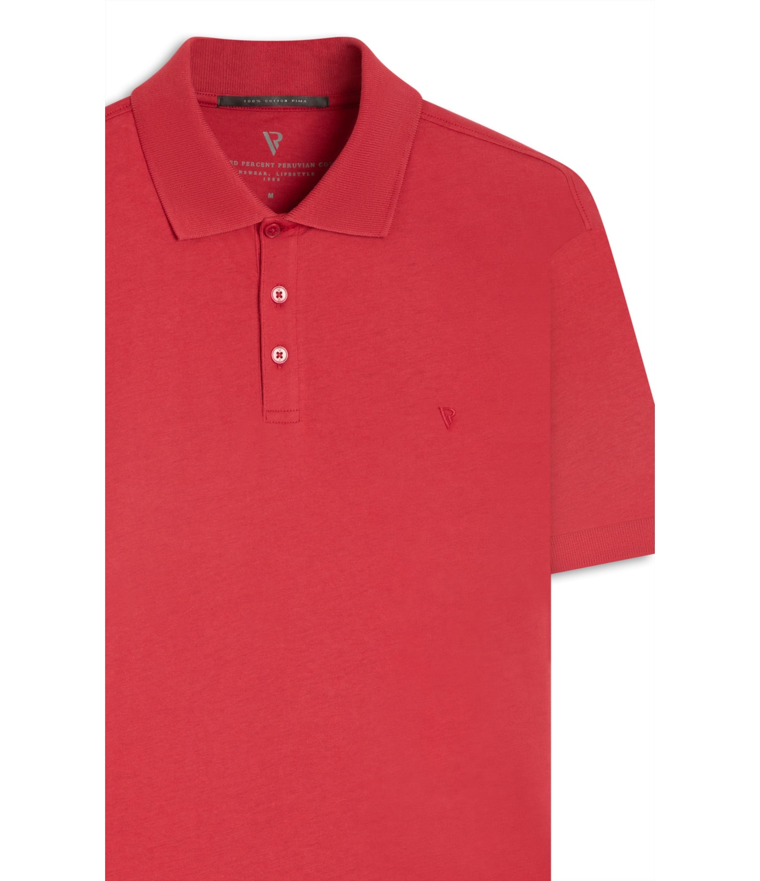 Polo Pima Cotton Sangria