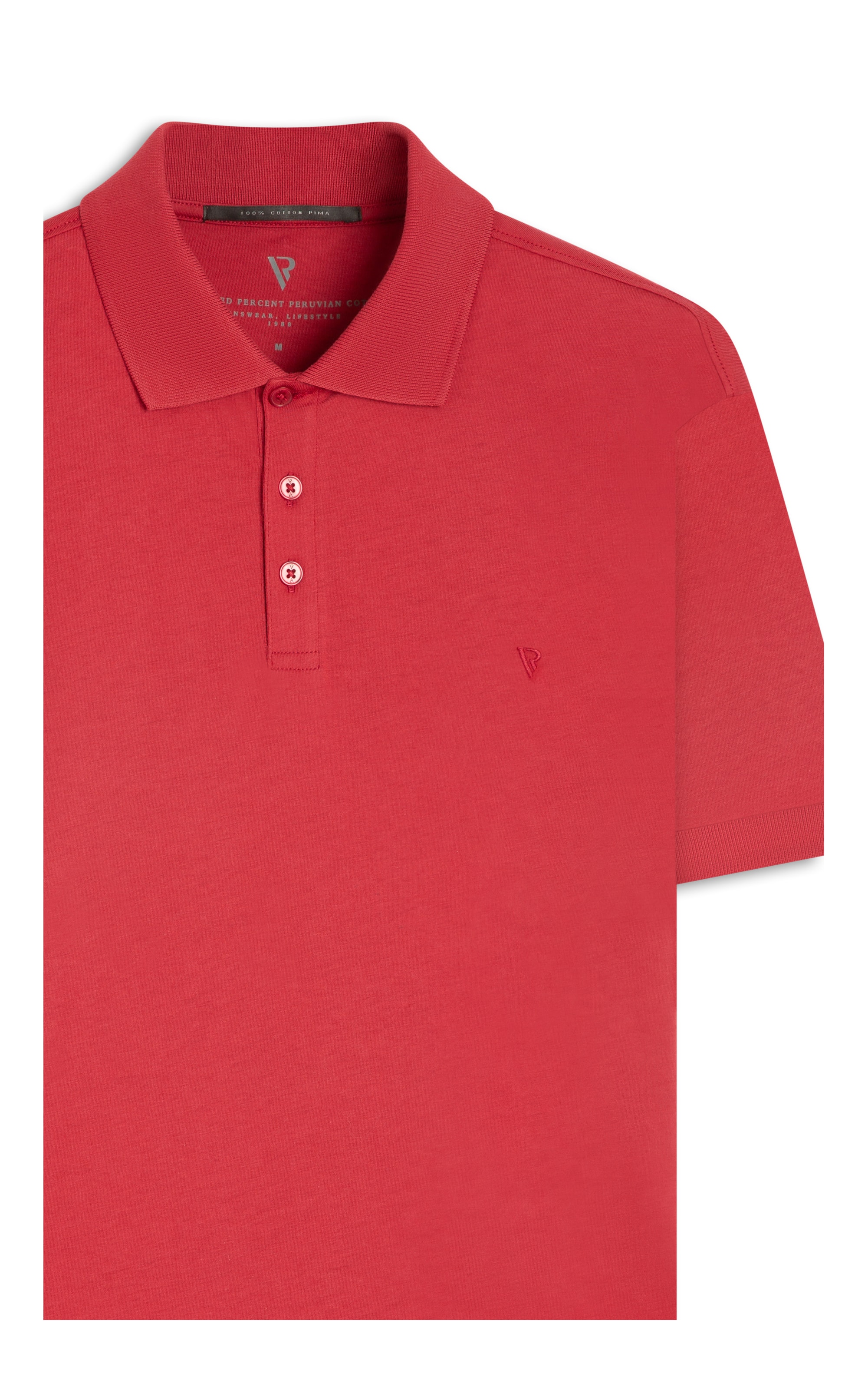 Polo Pima Cotton Sangria