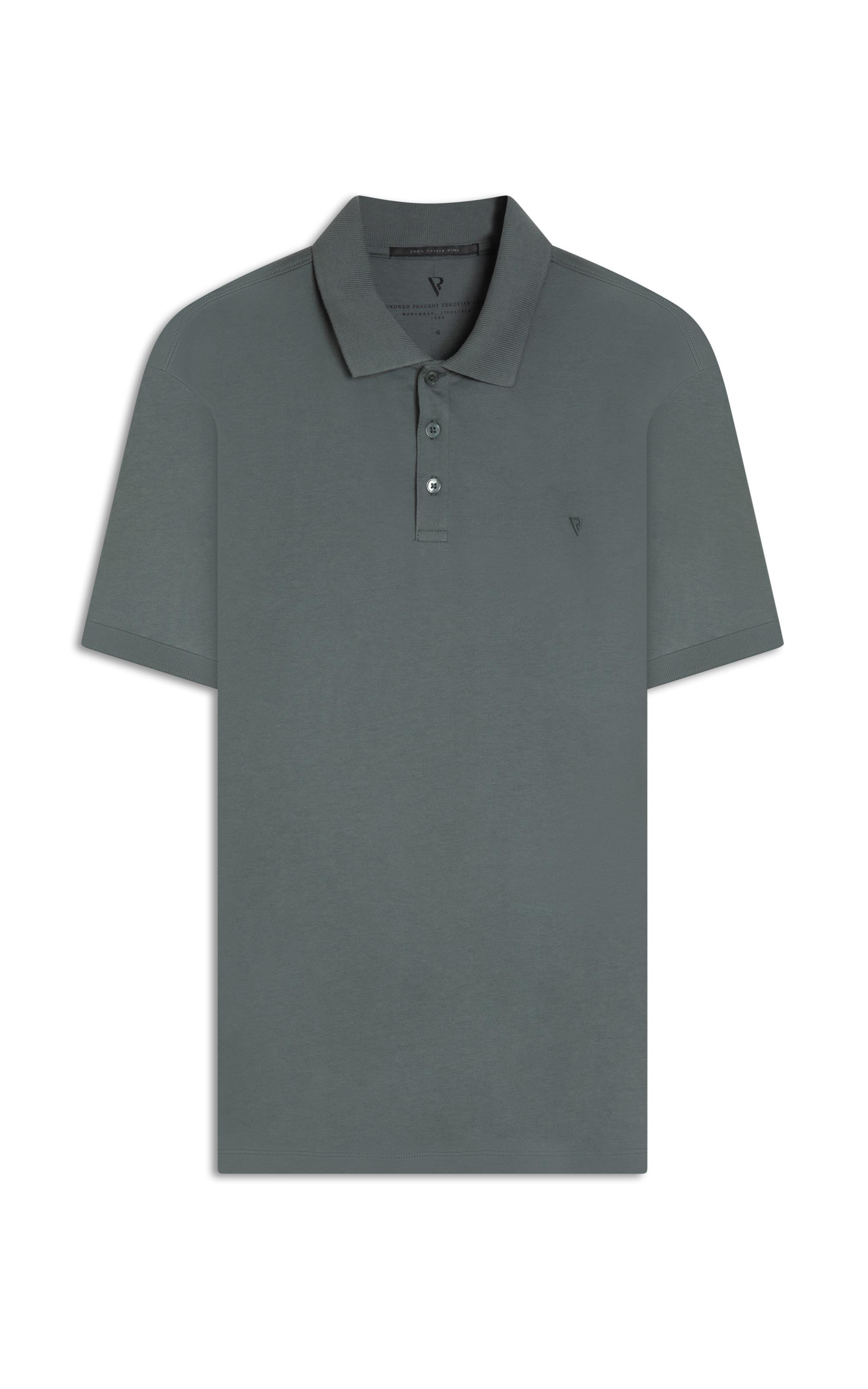 Polo Pima Cotton Verde Army