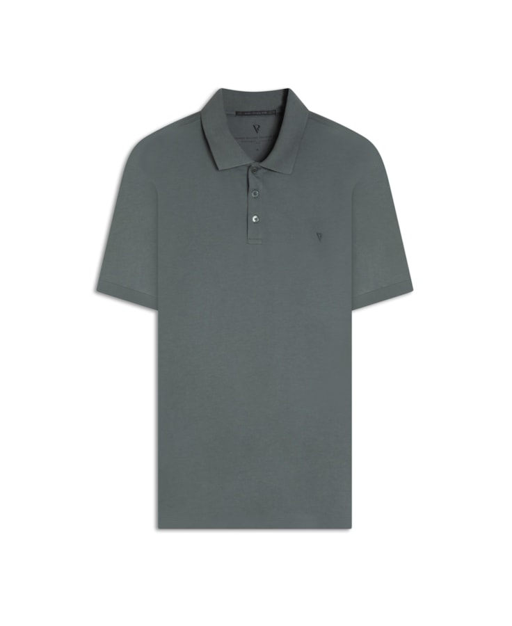 Polo Pima Cotton Verde Army